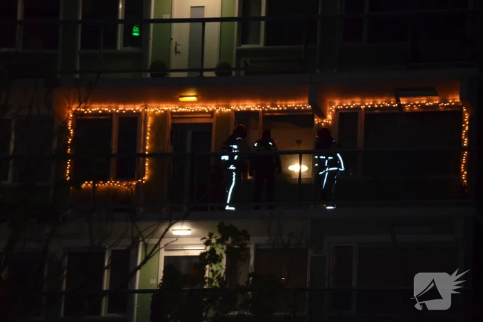 Gewonde bij brand in flatgebouw