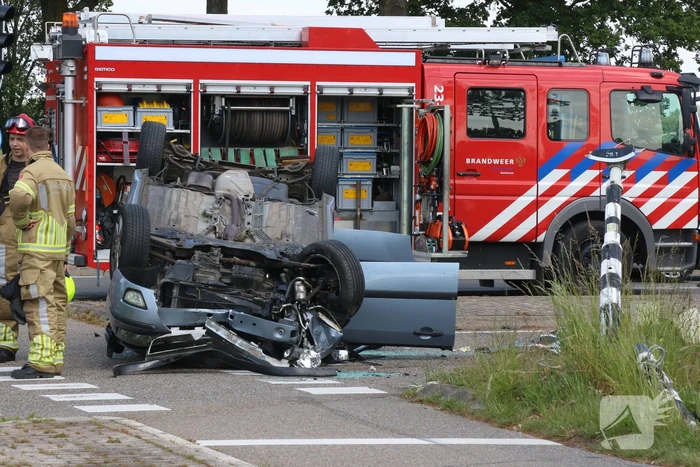 Gewonde bij ernstig verkeersongeval