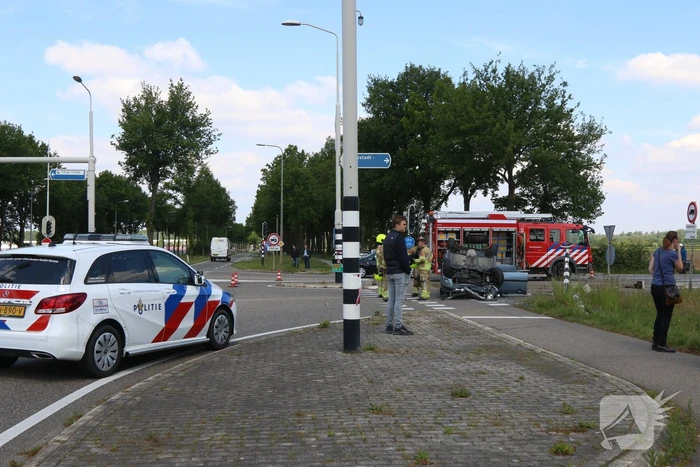 Gewonde bij ernstig verkeersongeval