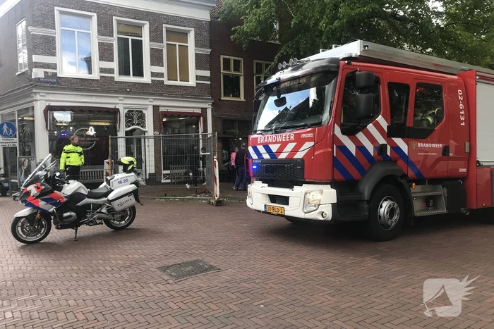Kapsalon Jasmina ontruimd vanwege gaslucht