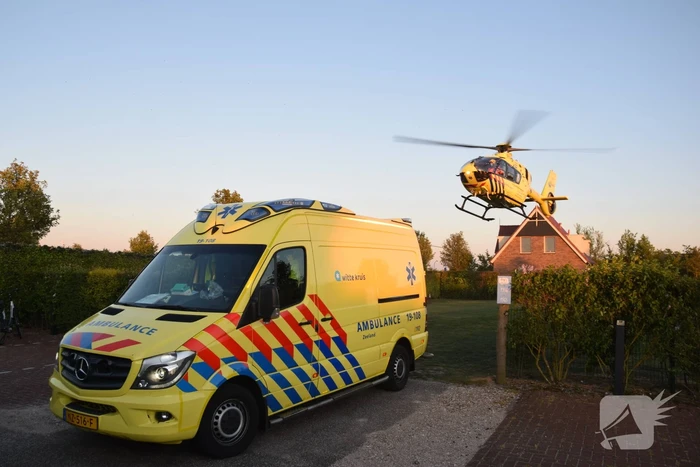 Persoon ernstig gewond geraakt op camping