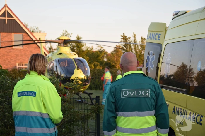 Persoon ernstig gewond geraakt op camping