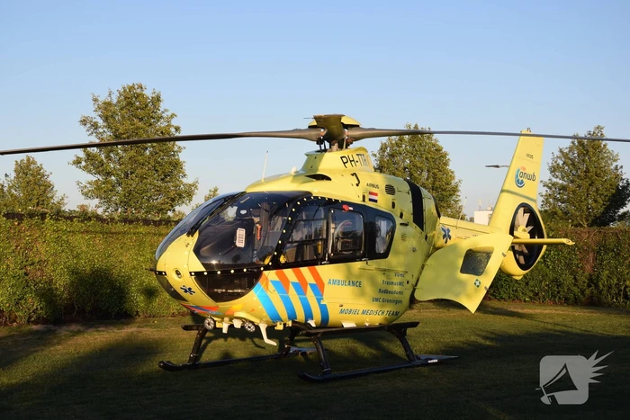 Persoon ernstig gewond geraakt op camping