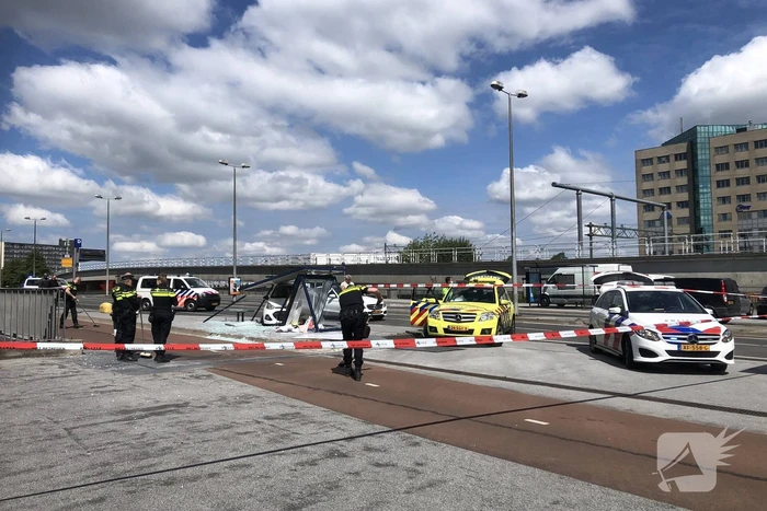 Bushok aan diggelen gereden