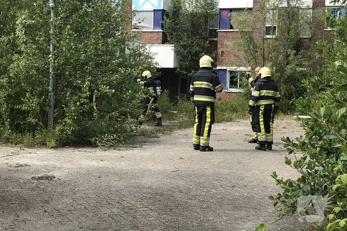 Wederom brand bij oude UPC gebouw