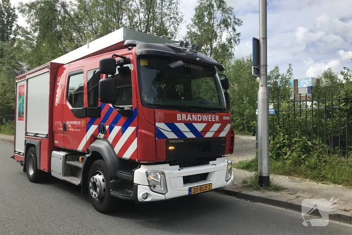 Wederom brand bij oude UPC gebouw