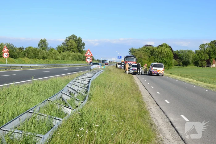 ongeval hoofdweg - n61 hoek
