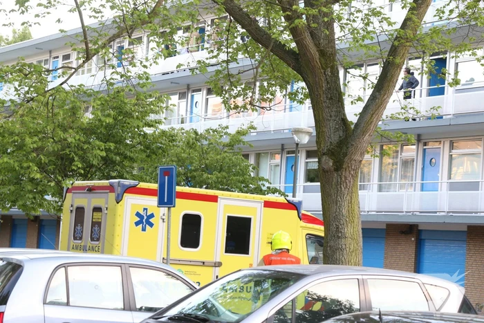 Traumahelikopter trekt veel bekijks