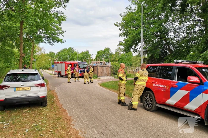 Aangetroffen vaten blijken onderdeel van survivalbaan