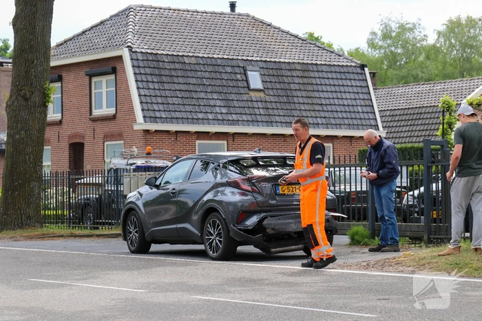 Forse schade na kop-staartaanrijding