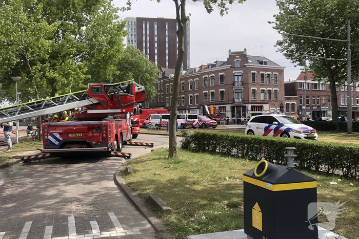 Brand in schuur overgeslagen naar woningen