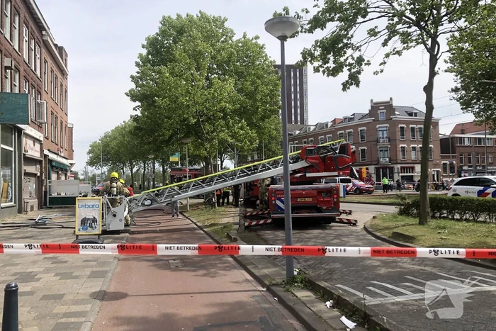 Brand in schuur overgeslagen naar woningen