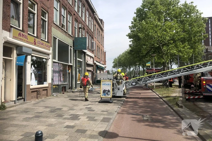 Brand in schuur overgeslagen naar woningen
