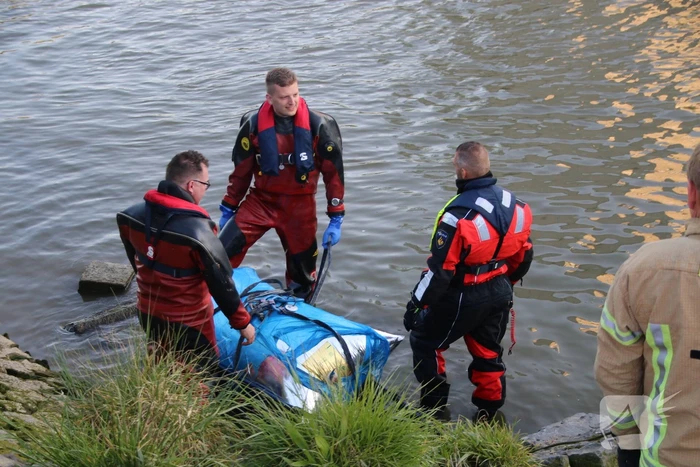 Zoekactie naar object in Voorhaven