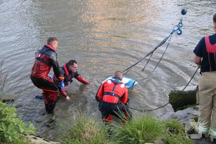 Zoekactie naar object in Voorhaven