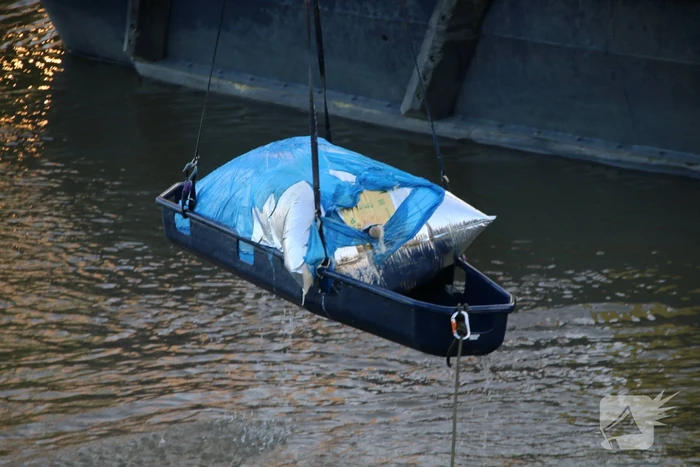 Zoekactie naar object in Voorhaven