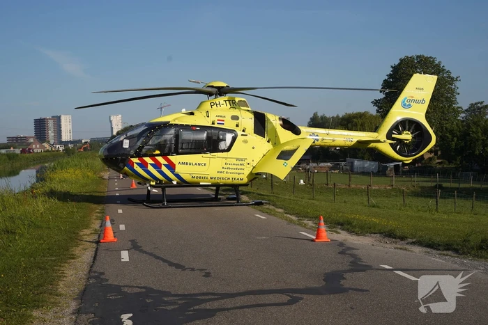 Veel bekijks bij inzet traumahelikopter