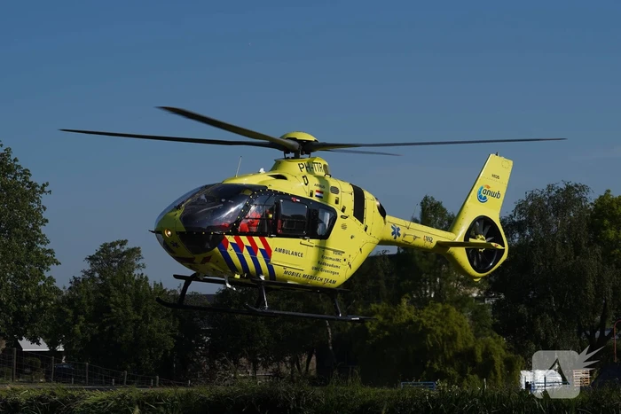 Veel bekijks bij inzet traumahelikopter