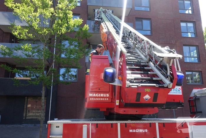 Brand op derde verdieping van appartementencomplex