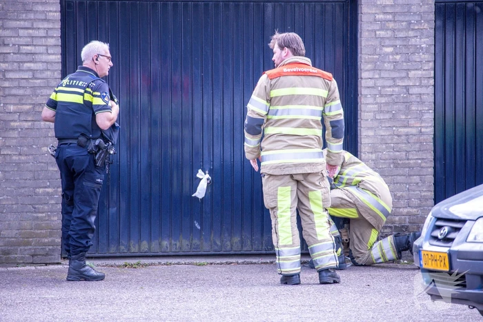Onderzoek naar vreemde lucht in garageboxen