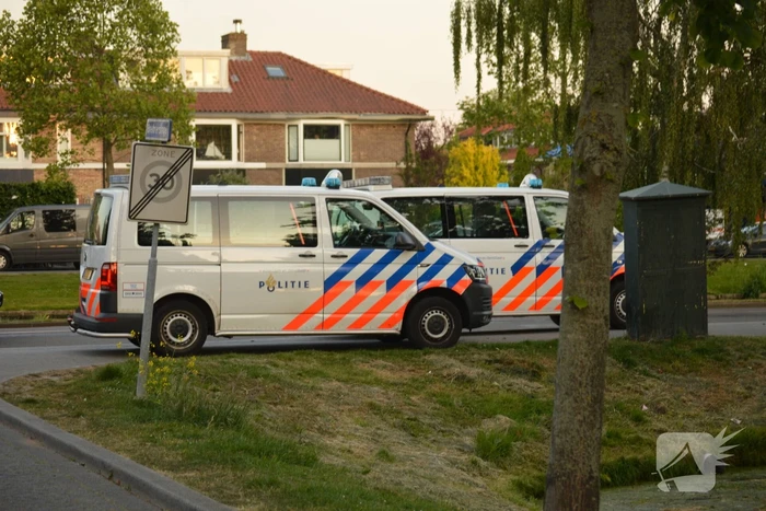 Flinke brand in schuur