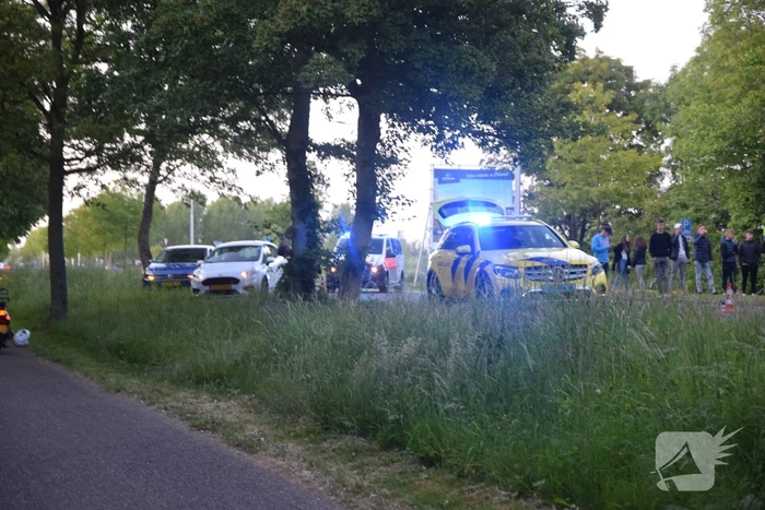 Gewonden na ongeval met drie brommers