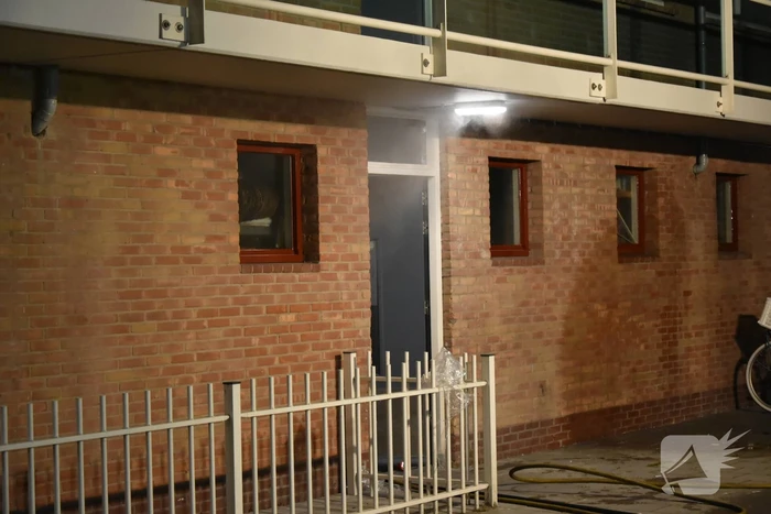 Veel rook bij brand in kelderbox