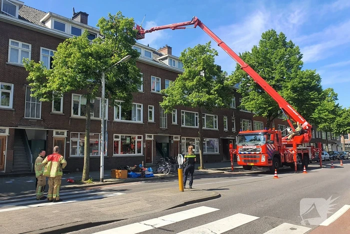 TV-schotel zorgt voor gevaarlijke situatie