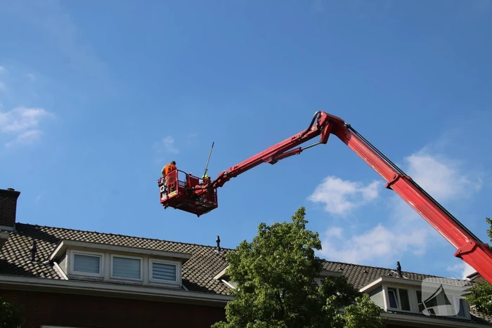 TV-schotel zorgt voor gevaarlijke situatie