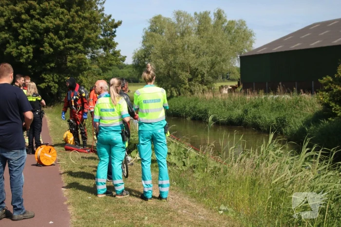 Zoekactie na vondst van onbeheerde scooter