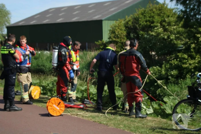 Zoekactie na vondst van onbeheerde scooter