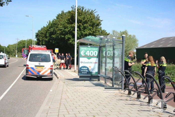 Zoekactie na vondst van onbeheerde scooter