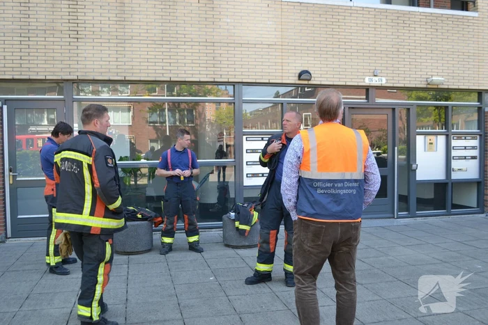 Gat in leiding veroorzaakt waterschade op meerdere etages