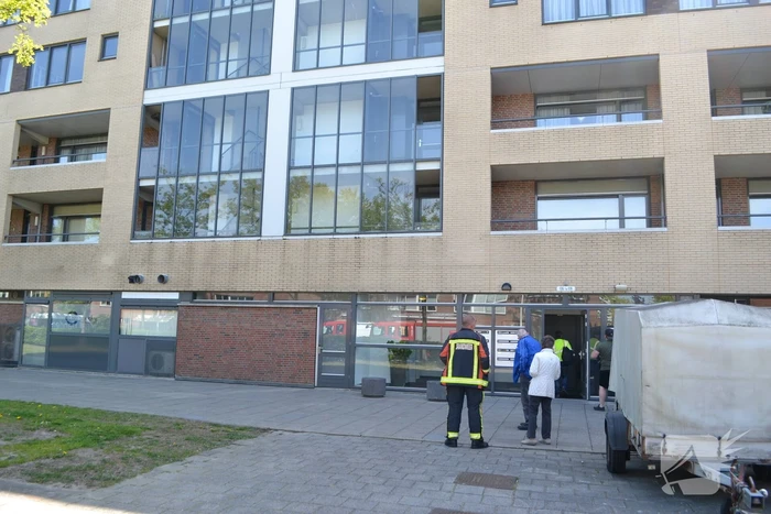 Gat in leiding veroorzaakt waterschade op meerdere etages