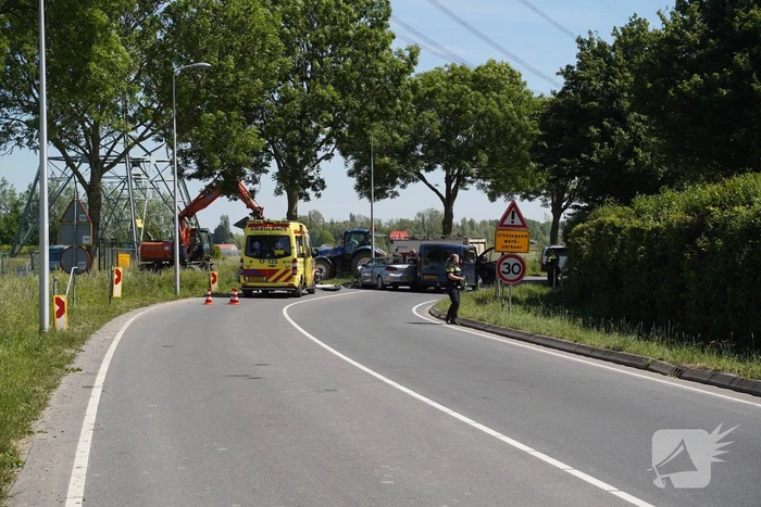 Meerdere gewonden na frontale aanrijding
