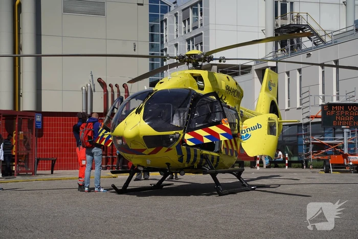 Traumahelikopter brengt patiënt van Duitsland terug naar Nederland