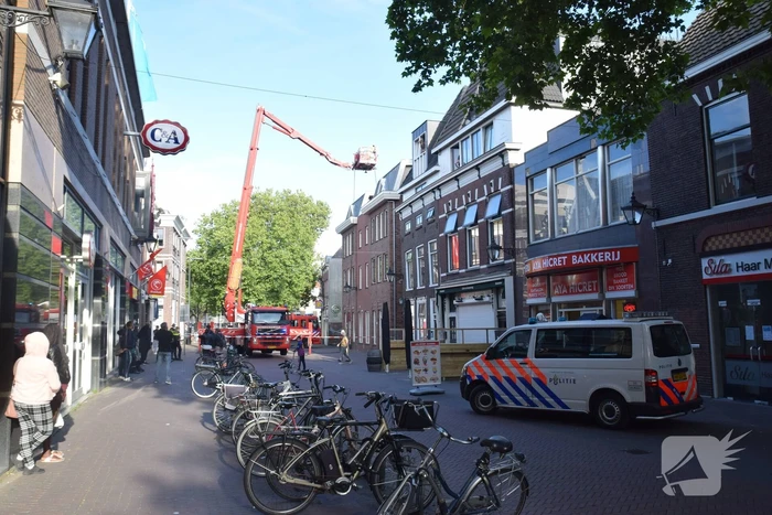 Brand op balkon geblust