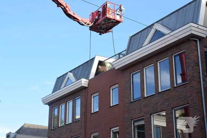 Brand op balkon geblust