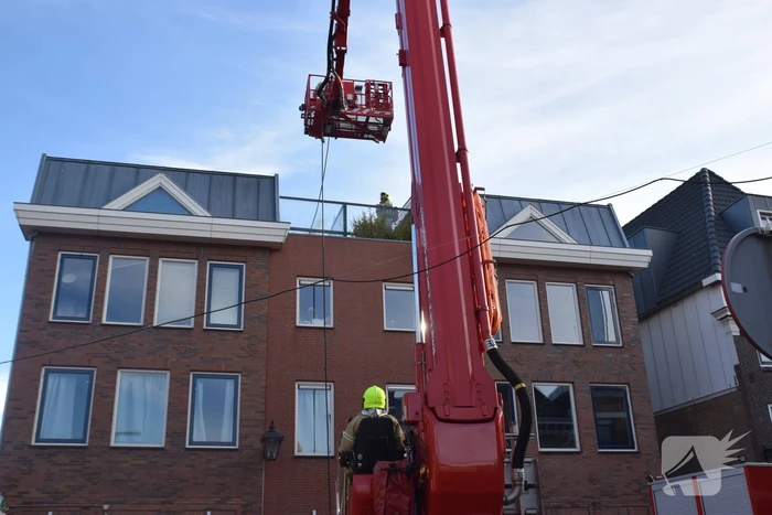 Brand op balkon geblust