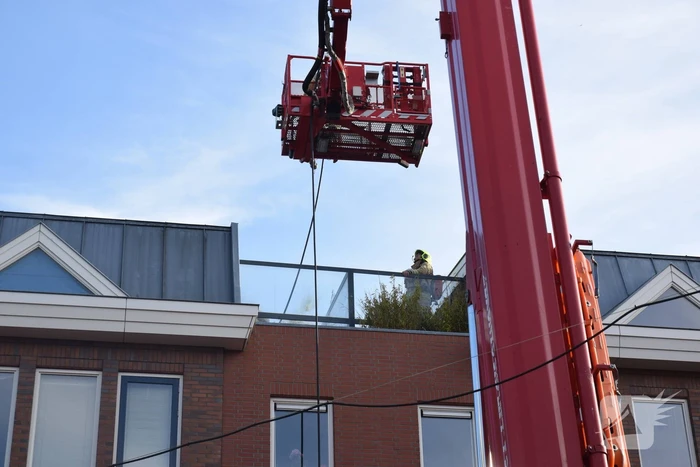 Brand op balkon geblust