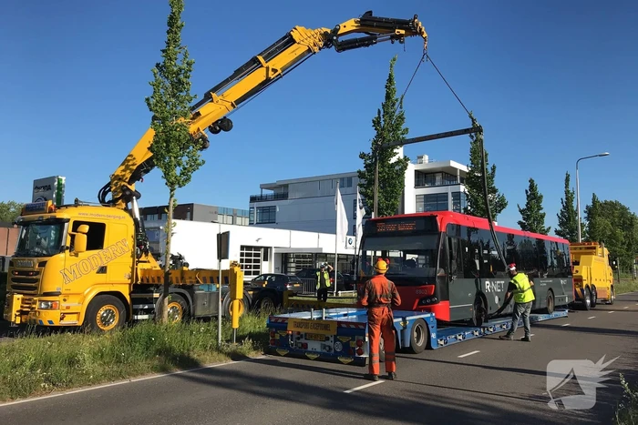 Enorme verkeersopstopping door gestrande stadsbus