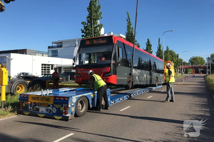 Enorme verkeersopstopping door gestrande stadsbus