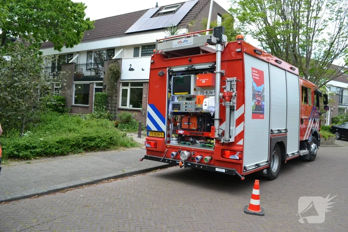 Leiding CV-ketel zet woning vol water