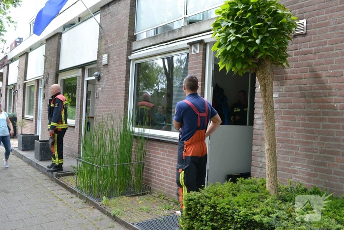 Leiding CV-ketel zet woning vol water