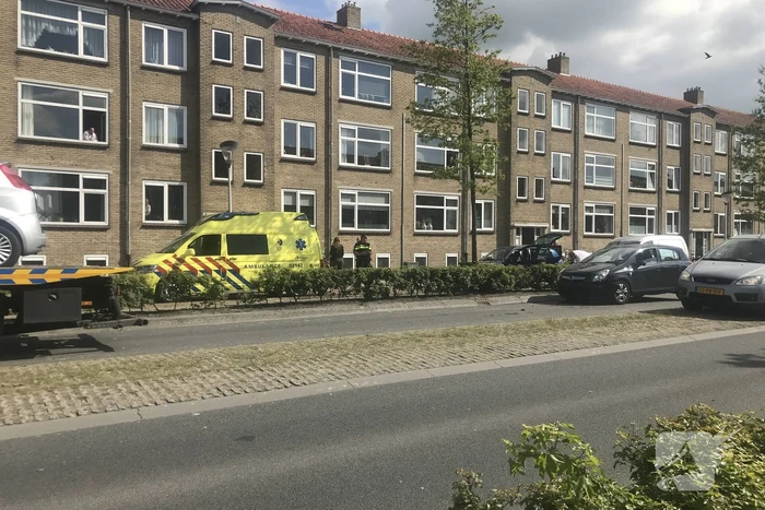 Automobilist knalt op voorganger