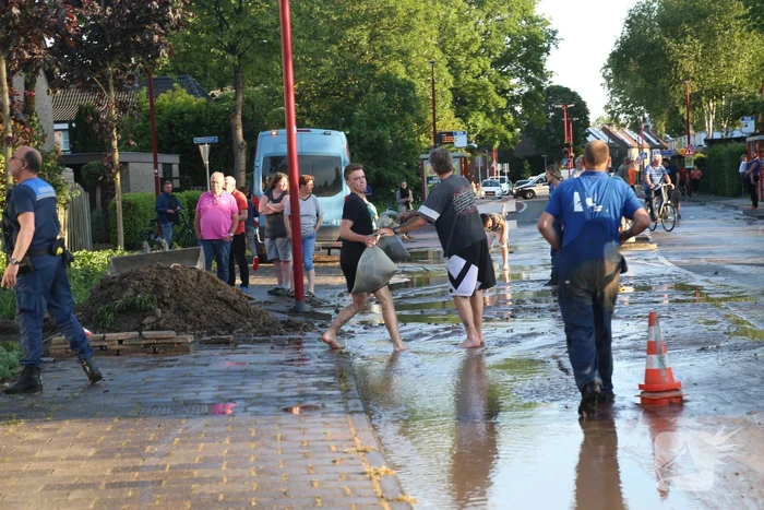 Waterballet na gesprongen waterleiding