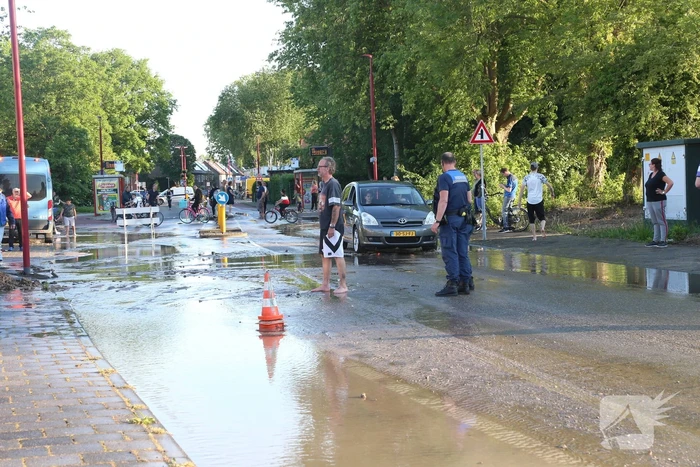 Waterballet na gesprongen waterleiding