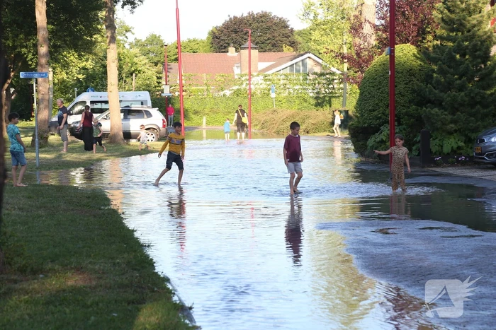 Waterballet na gesprongen waterleiding