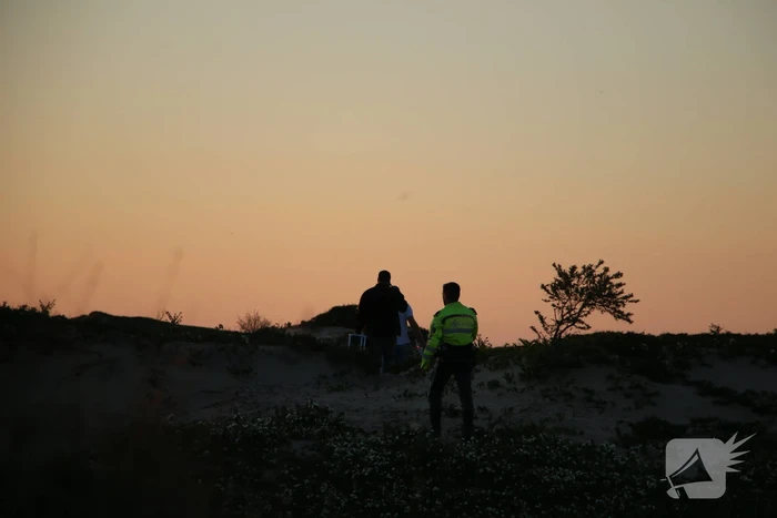 Grote zoekactie naar vermist persoon in duingebied