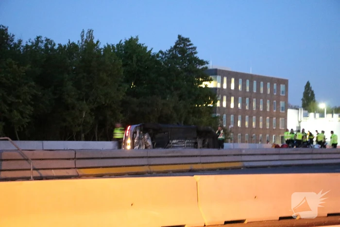 Motorrijder zwaargewond na ongeval met personenauto